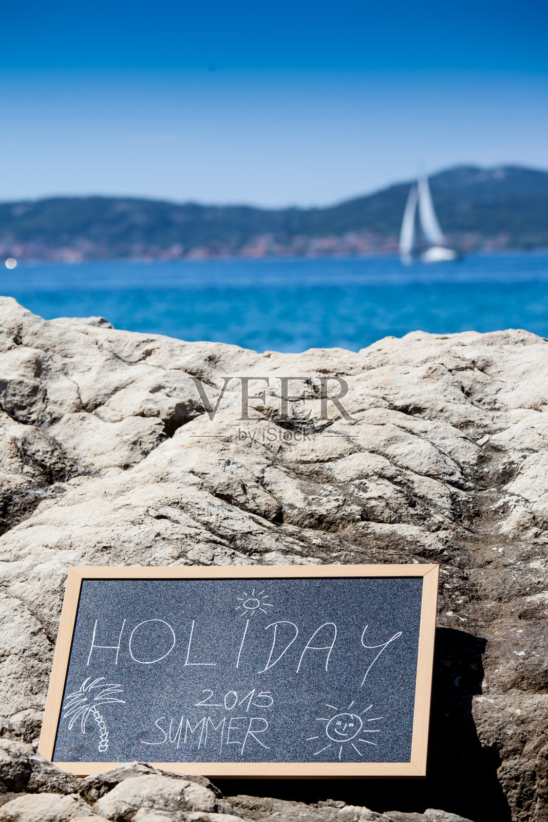 带节日文字的黑板照片摄影图片