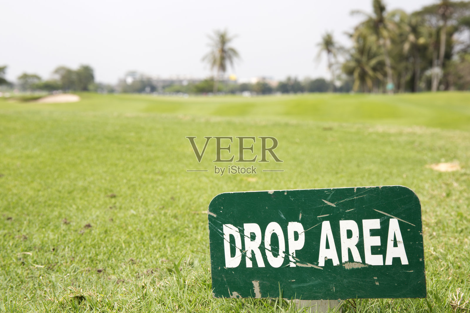 降低区域标志照片摄影图片