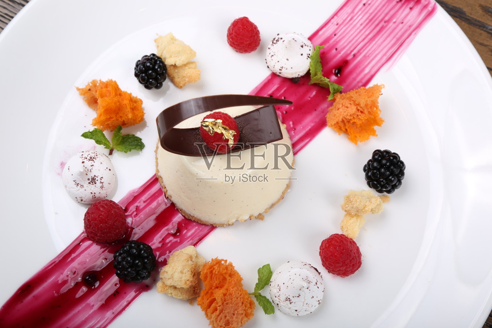 色彩斑斓的甜点照片摄影图片