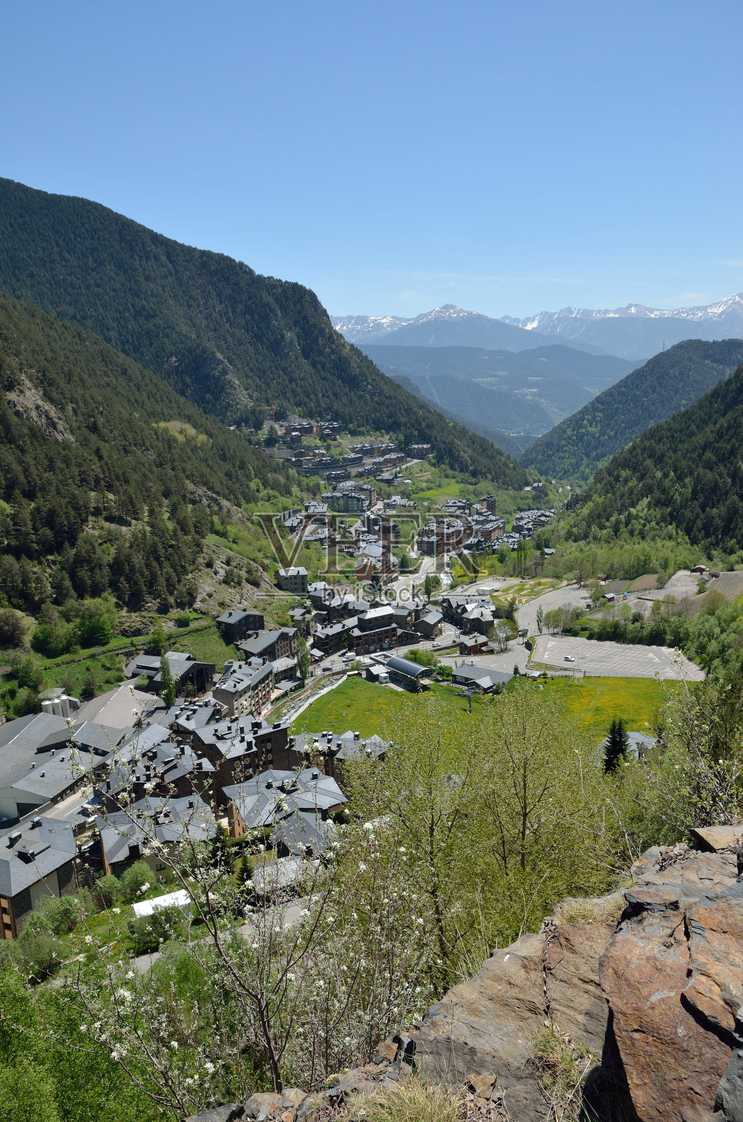 春景的自行车度假胜地阿林萨尔照片摄影图片