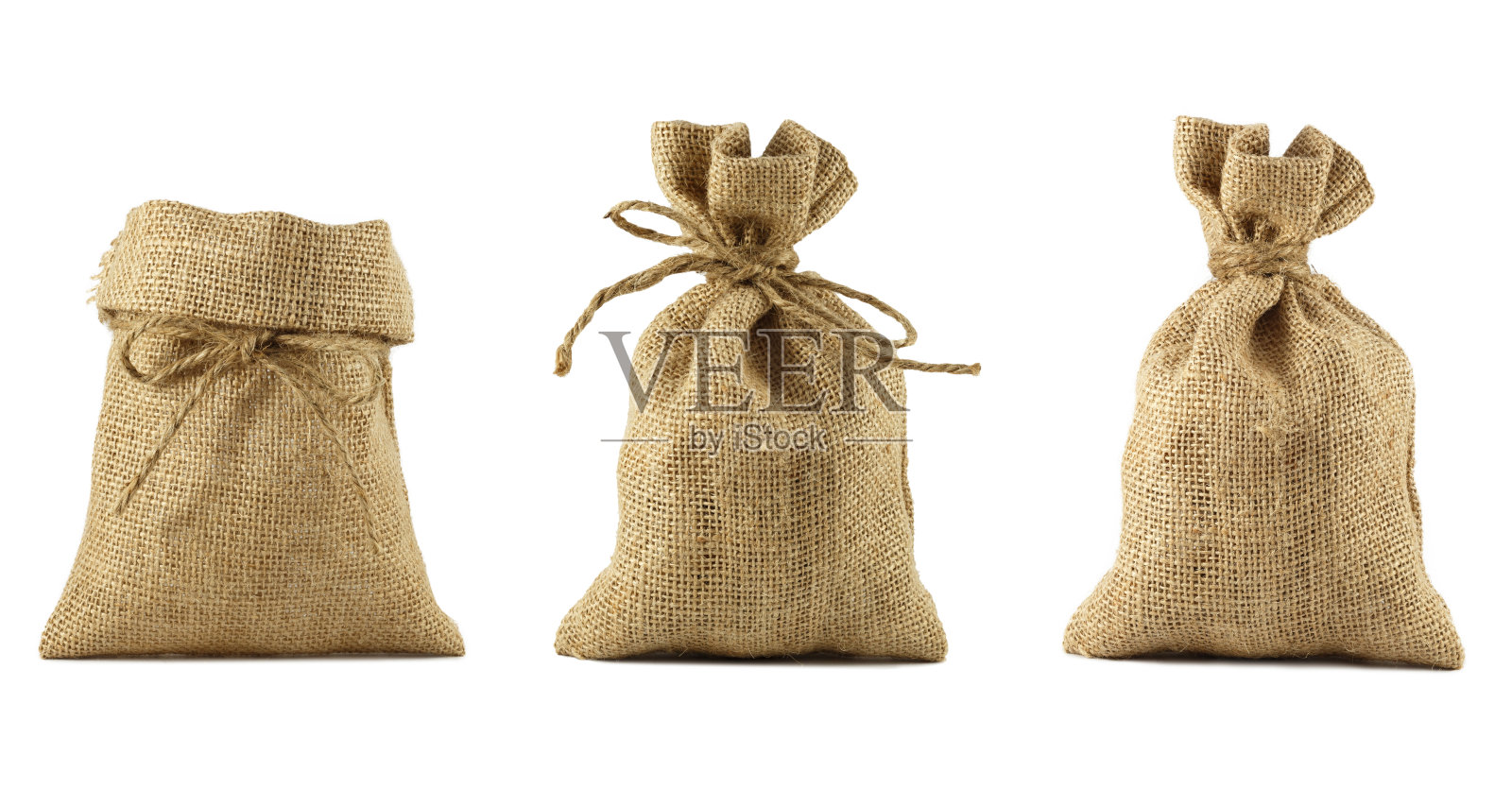 白色背景的袋子照片摄影图片