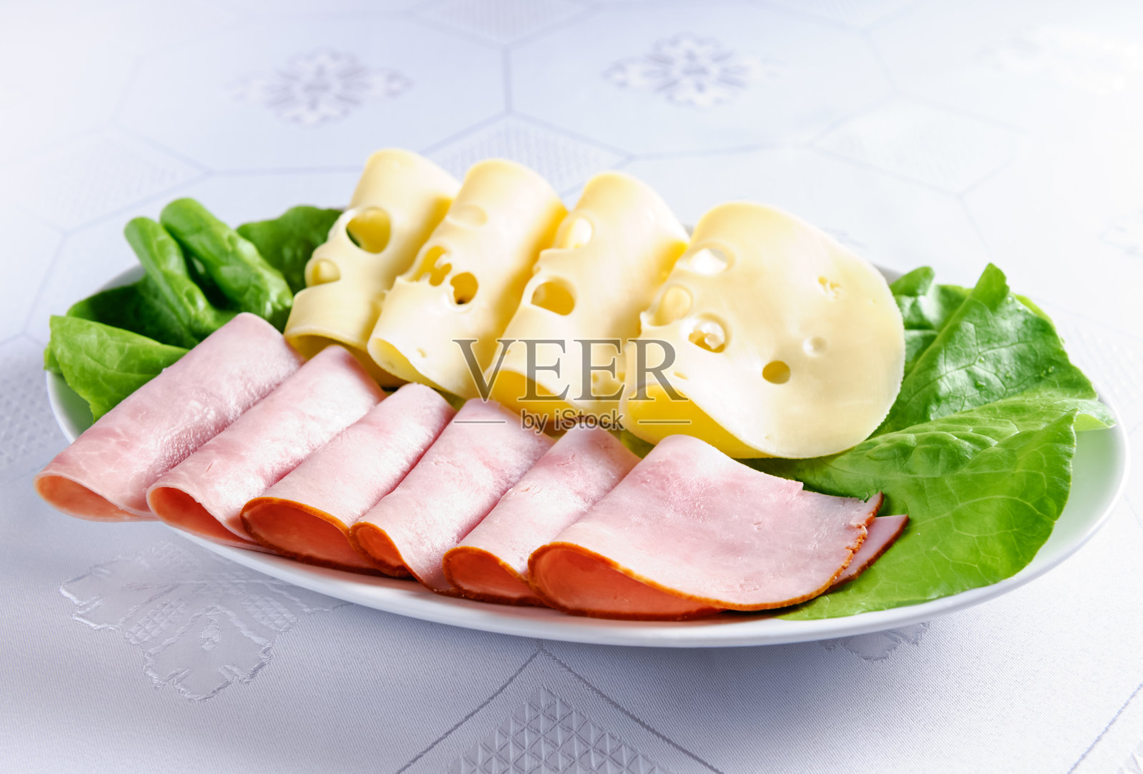 奶酪和火腿照片摄影图片