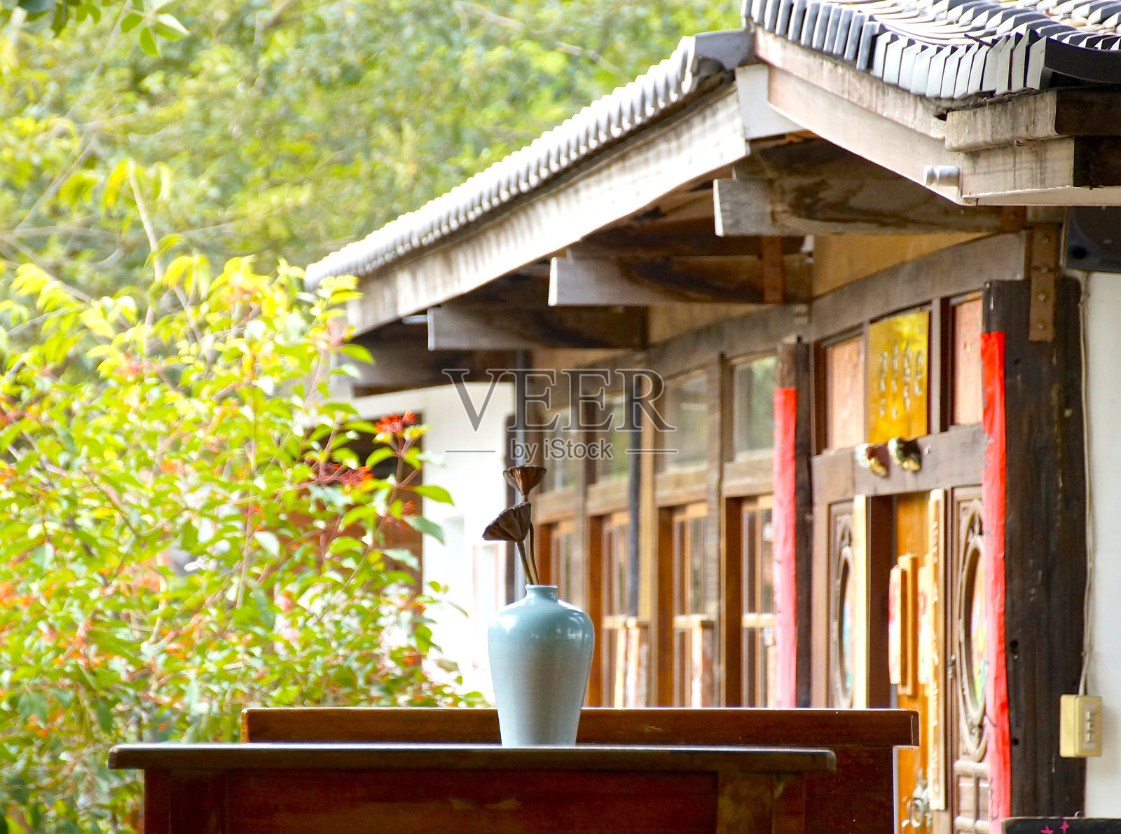 怀旧装修屋照片摄影图片