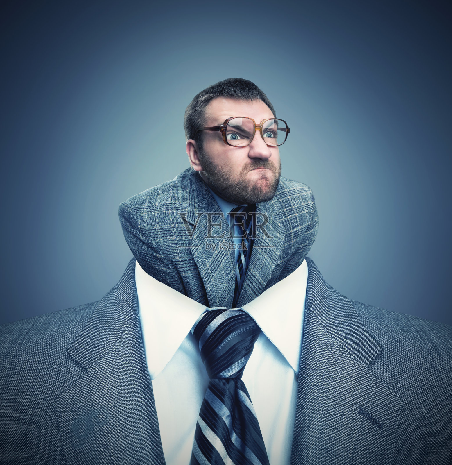 愤怒的商人照片摄影图片