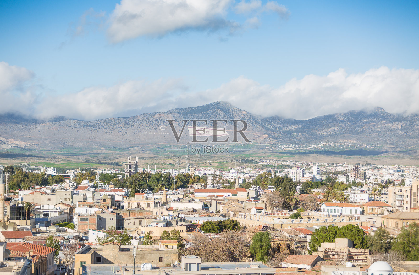 尼科西亚城市视图照片摄影图片