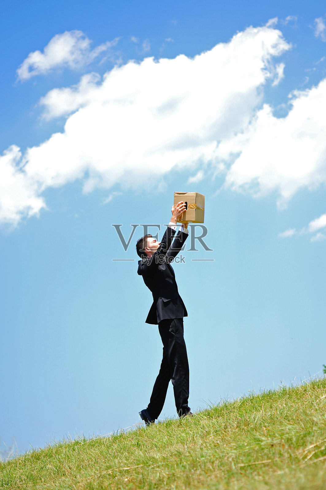 商务人士投递箱照片摄影图片