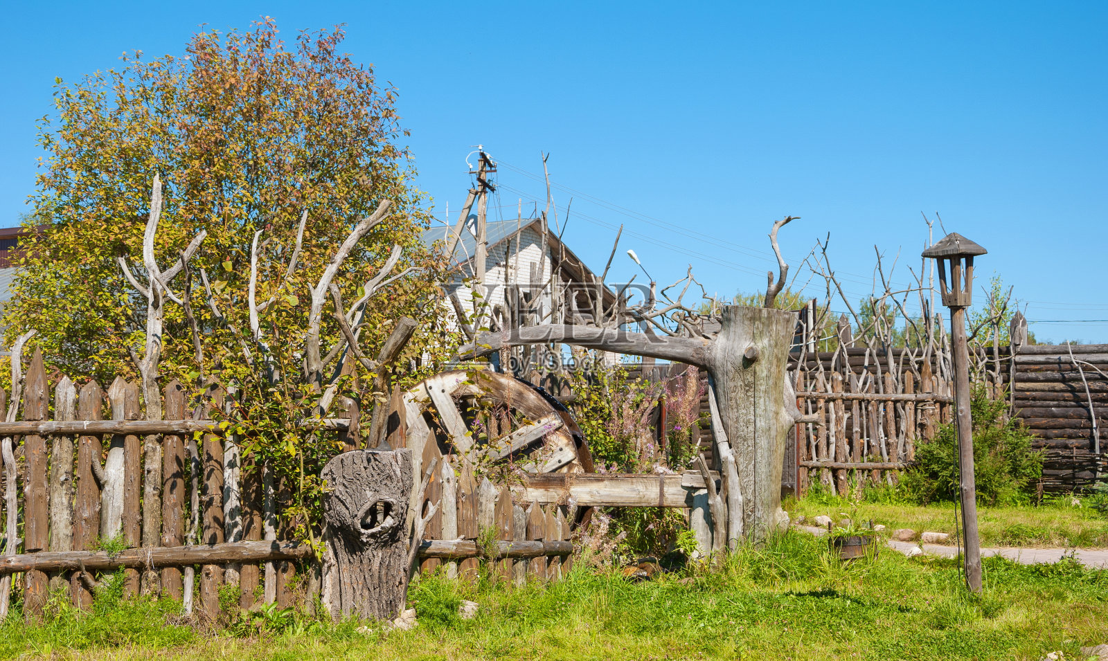 童话村照片摄影图片
