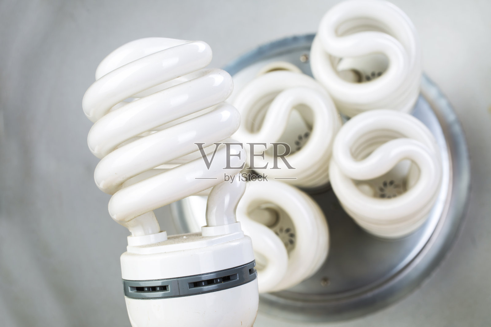 节能灯泡照片摄影图片