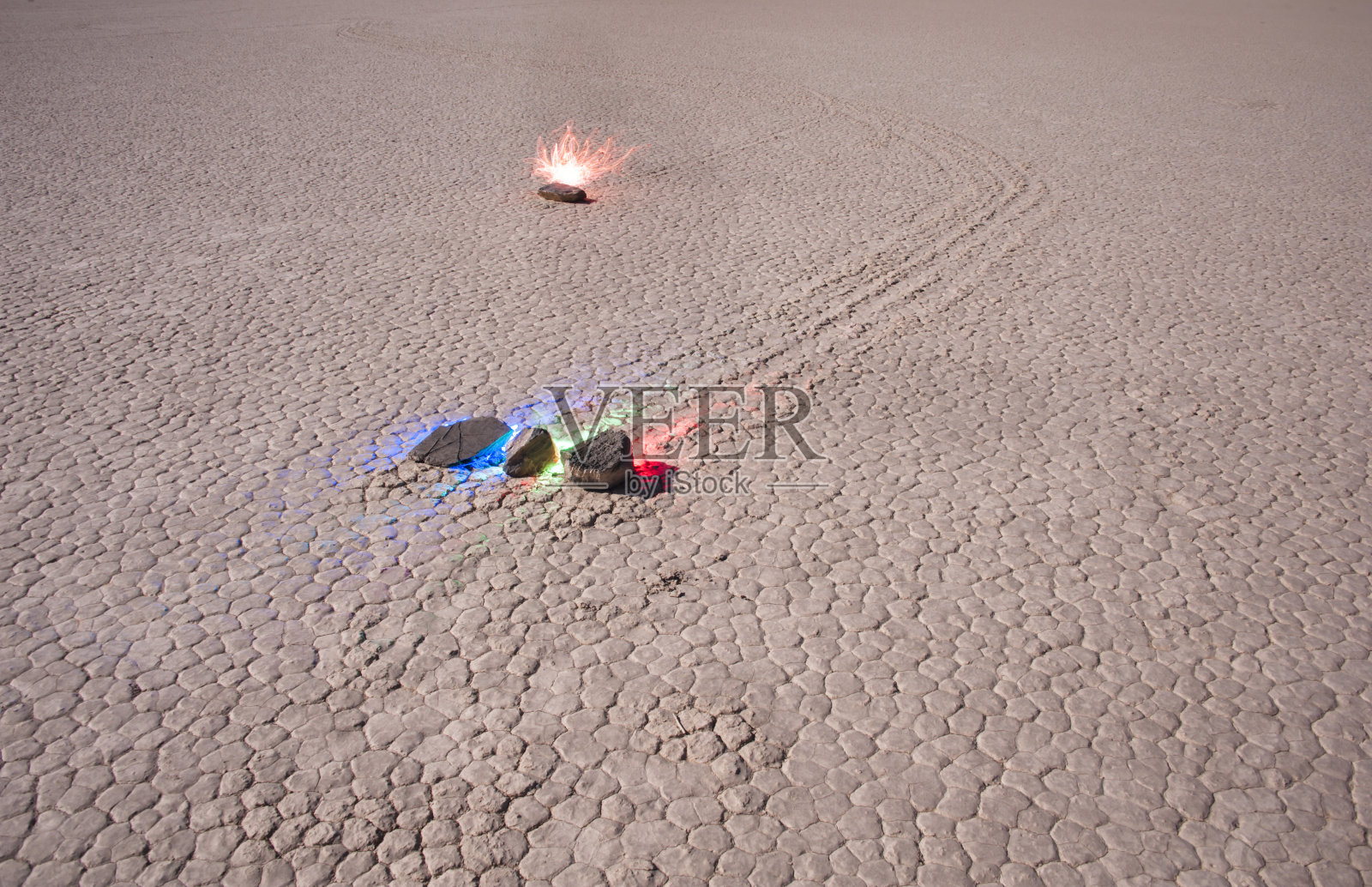 赛马场盐湖-光画照片摄影图片