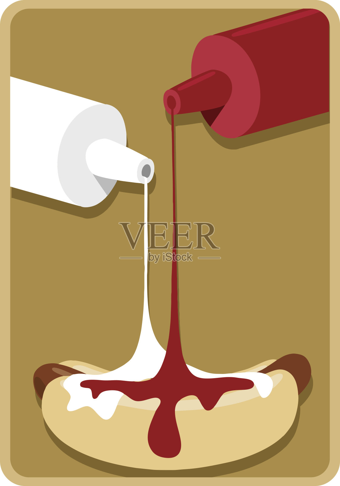 热狗插画图片素材