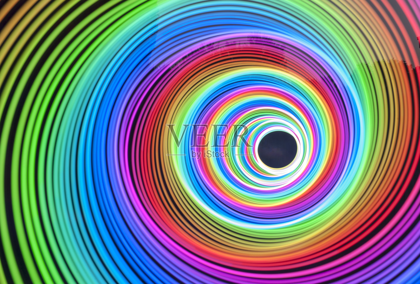 螺旋-光绘画构成照片摄影图片