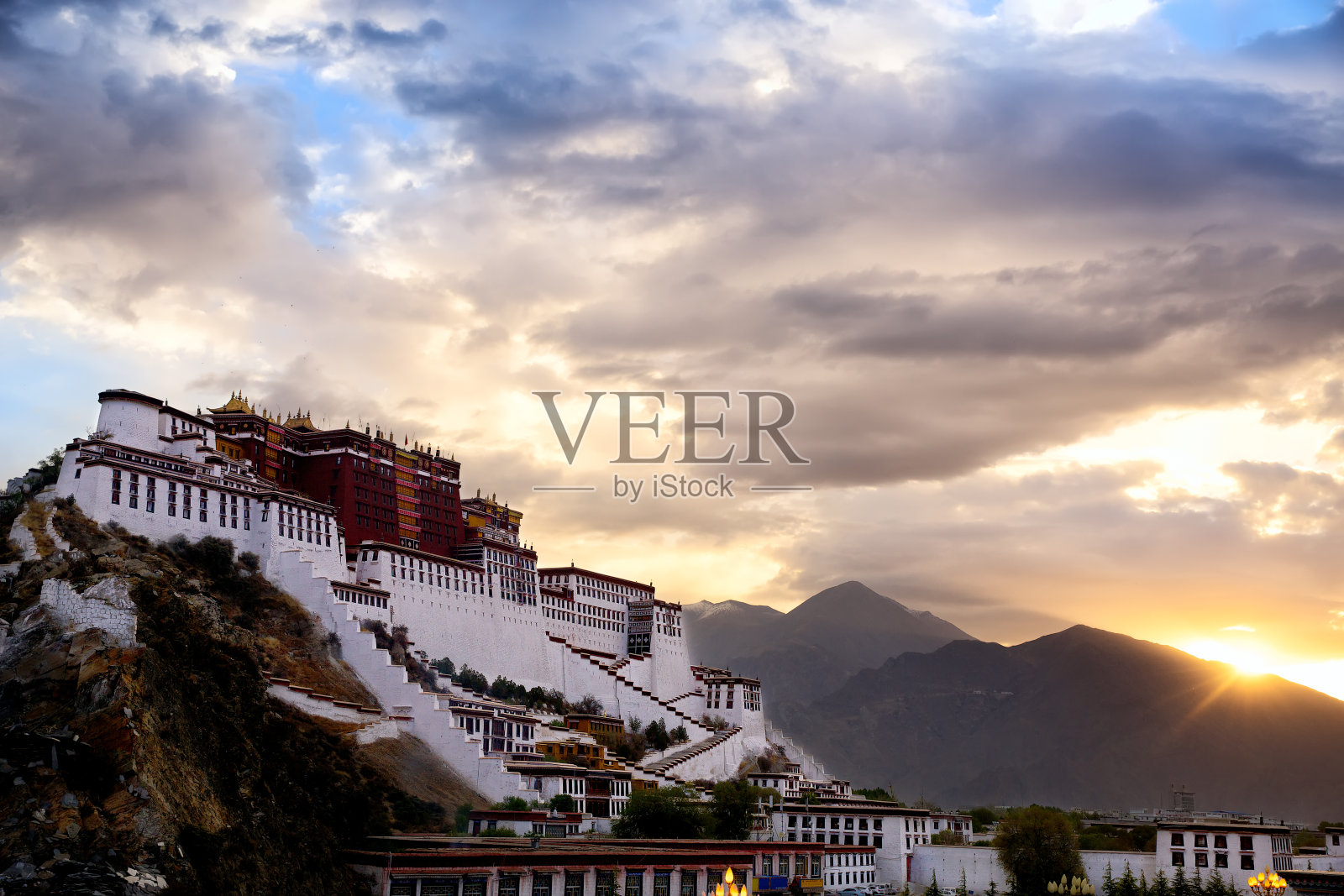 布达拉宫照片摄影图片