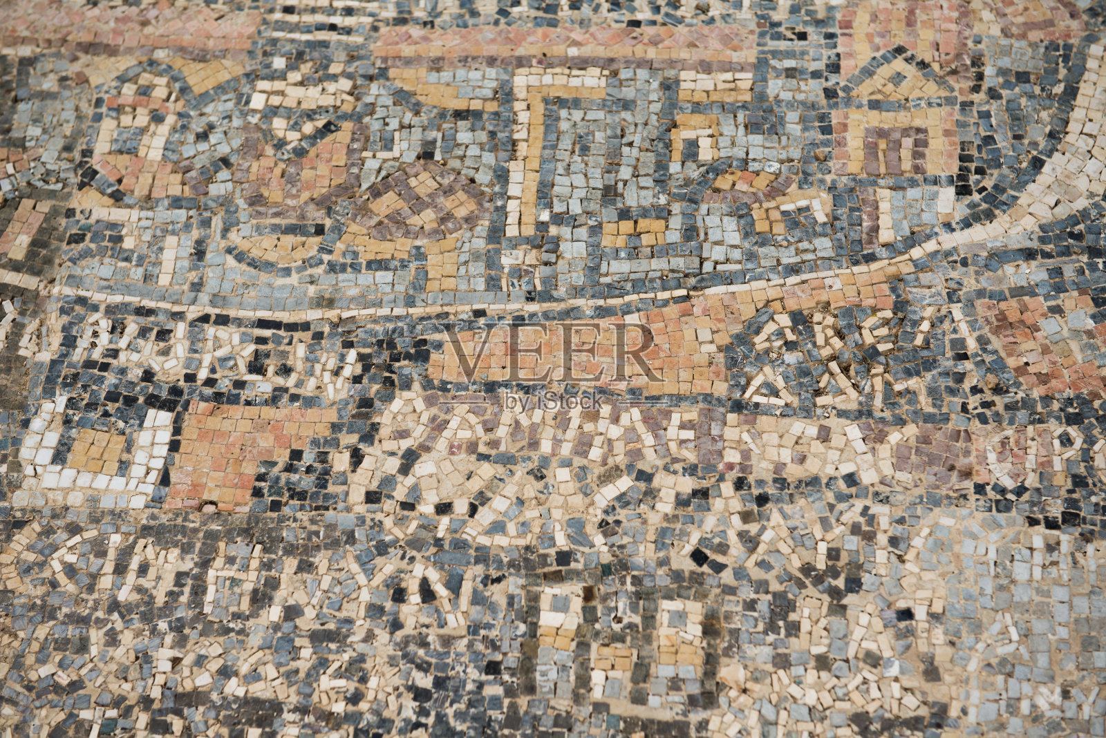 古代马赛克背景照片摄影图片
