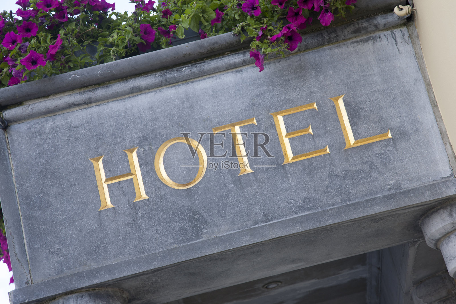 酒店标志照片摄影图片