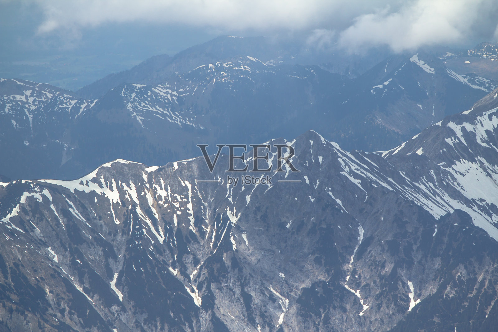 楚格峰照片摄影图片