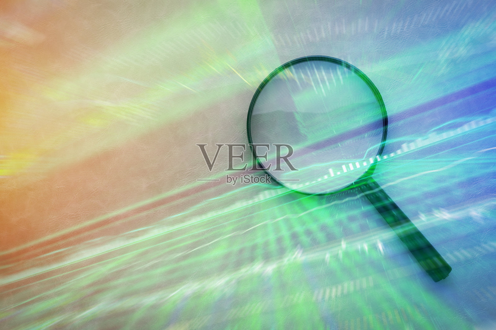 股市图表显示在屏幕上照片摄影图片