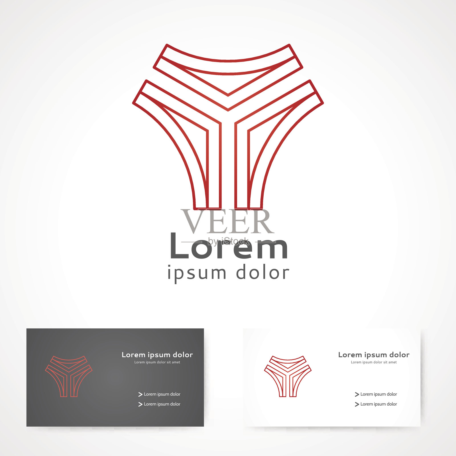 抽象的图标设计设计模板素材