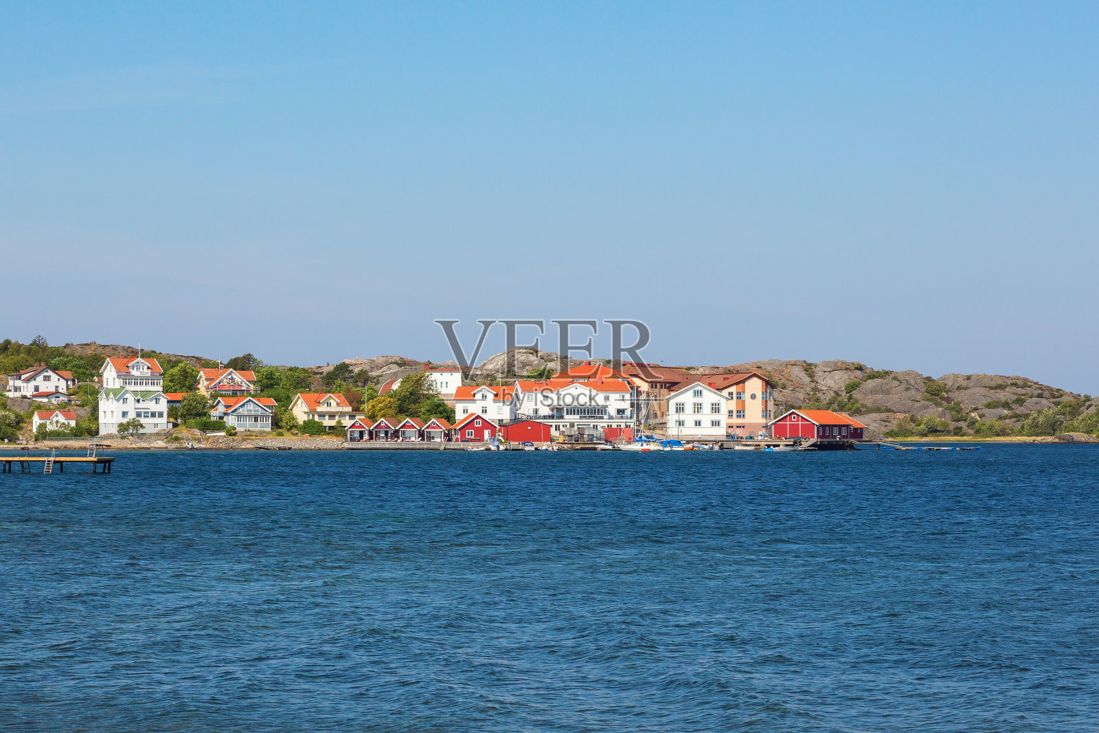 海滨别墅照片摄影图片