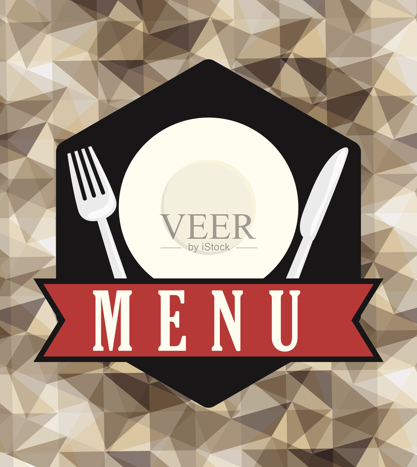 餐厅的设计。插画图片素材