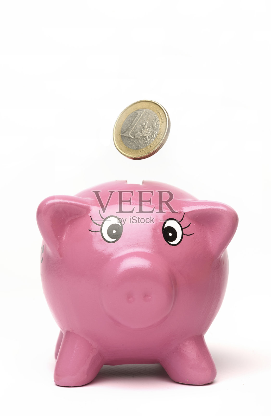 欧元和存钱罐照片摄影图片