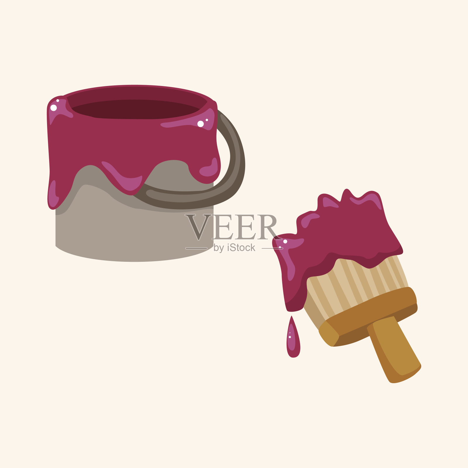 《爱丽丝梦游仙境》主题元素设计元素图片