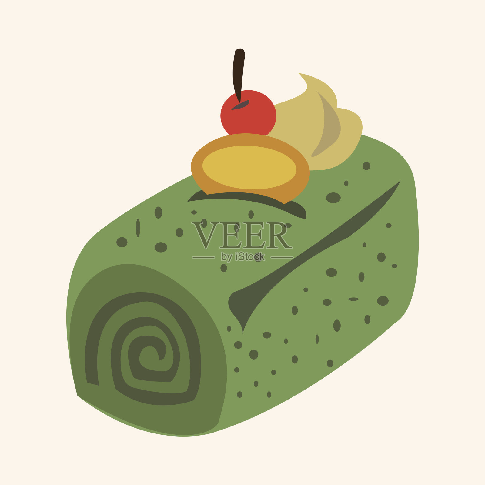 装饰蛋糕主题元素设计元素图片