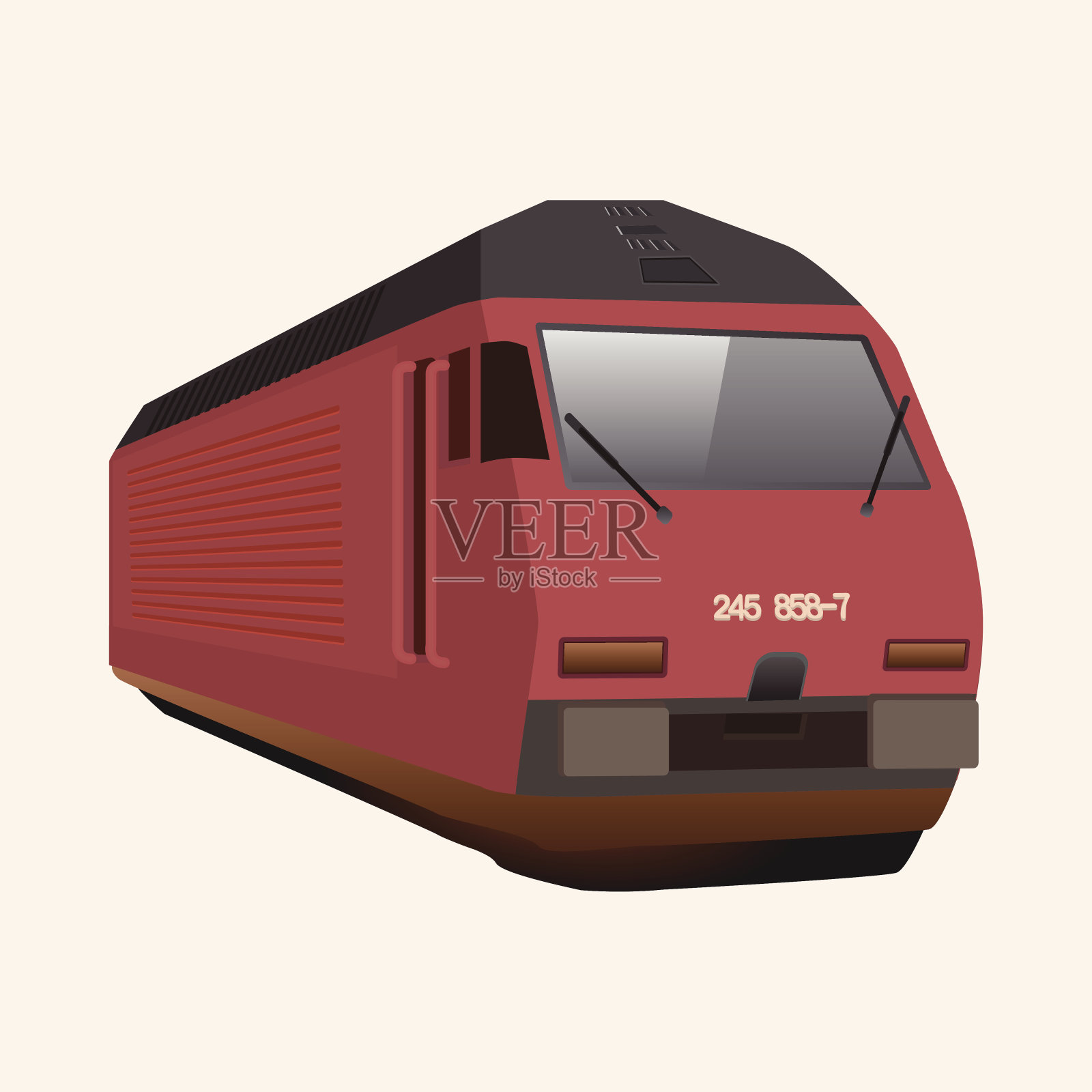 交通列车主题元素设计元素图片