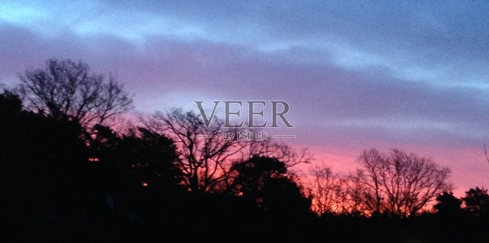 日落的天空照片摄影图片