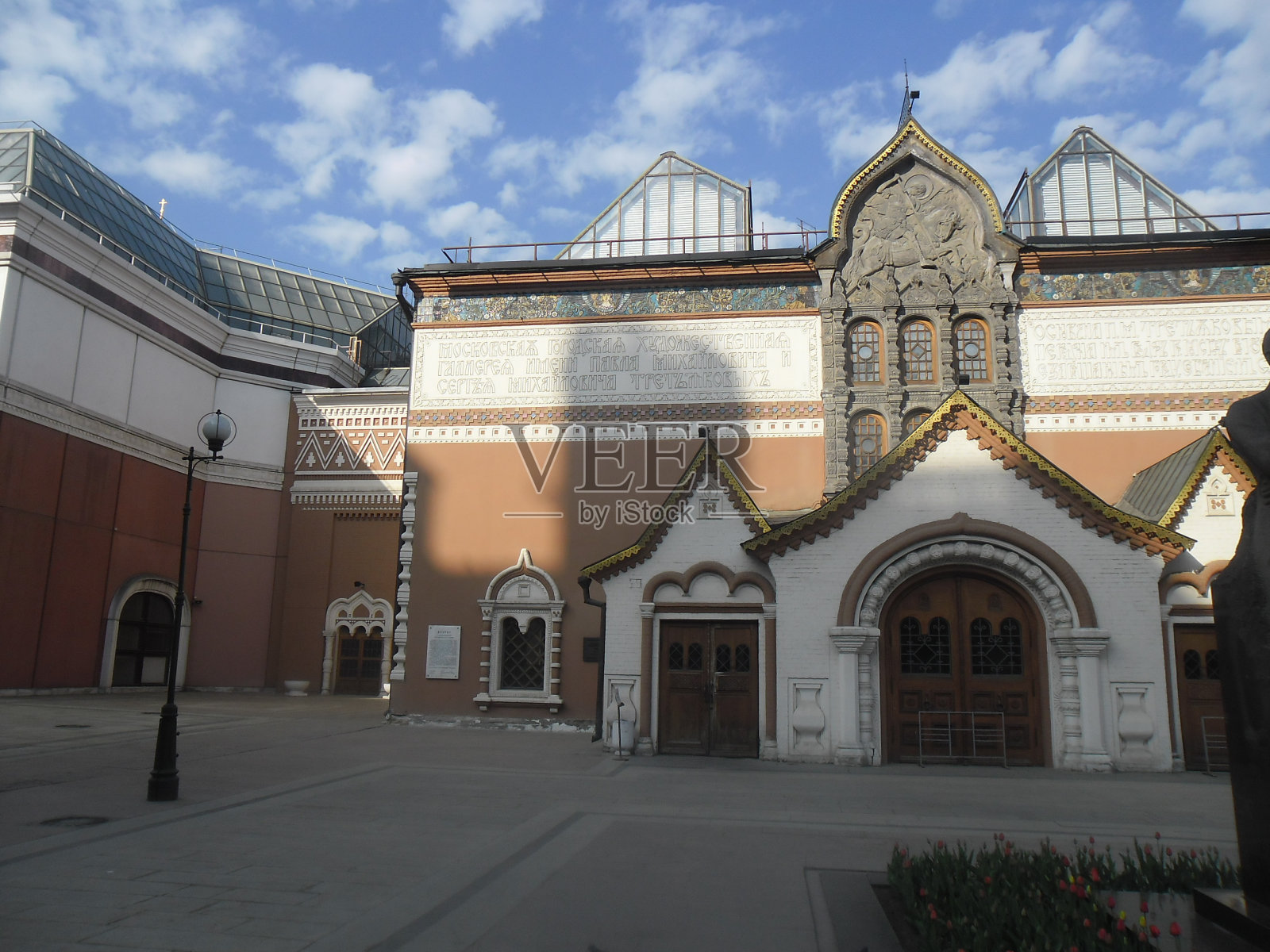 艺术，特列季亚科夫画廊，绘画，建筑，创意，街景照片摄影图片