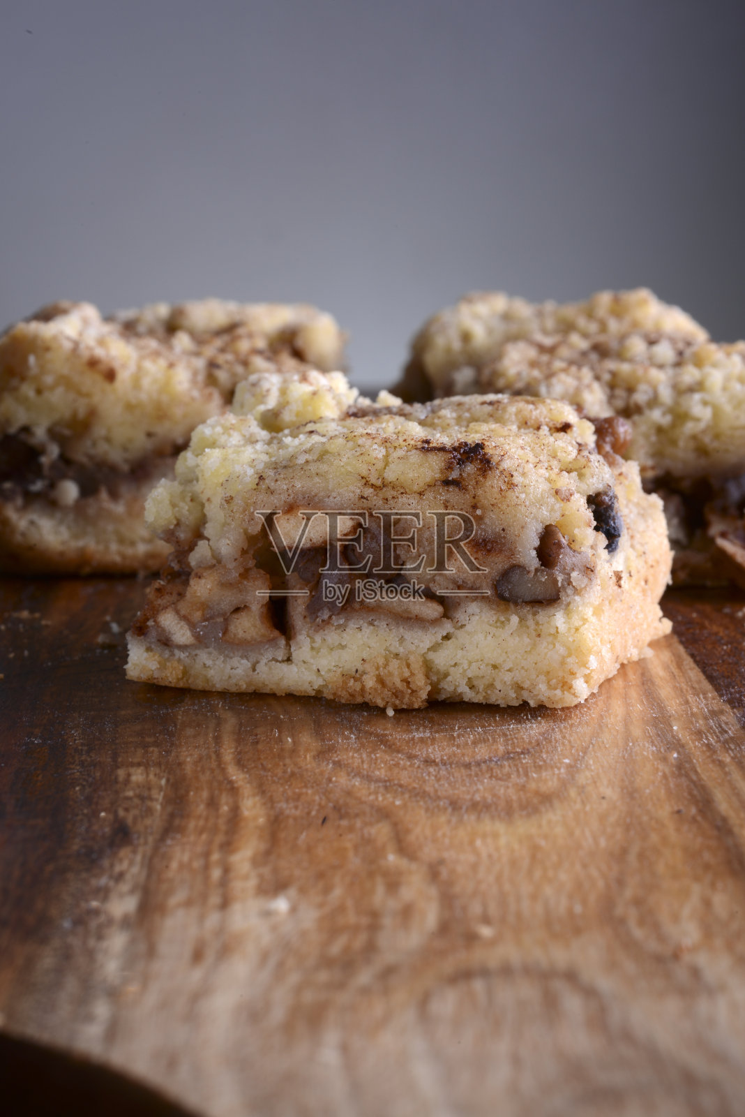 家里做的苹果酥派照片摄影图片