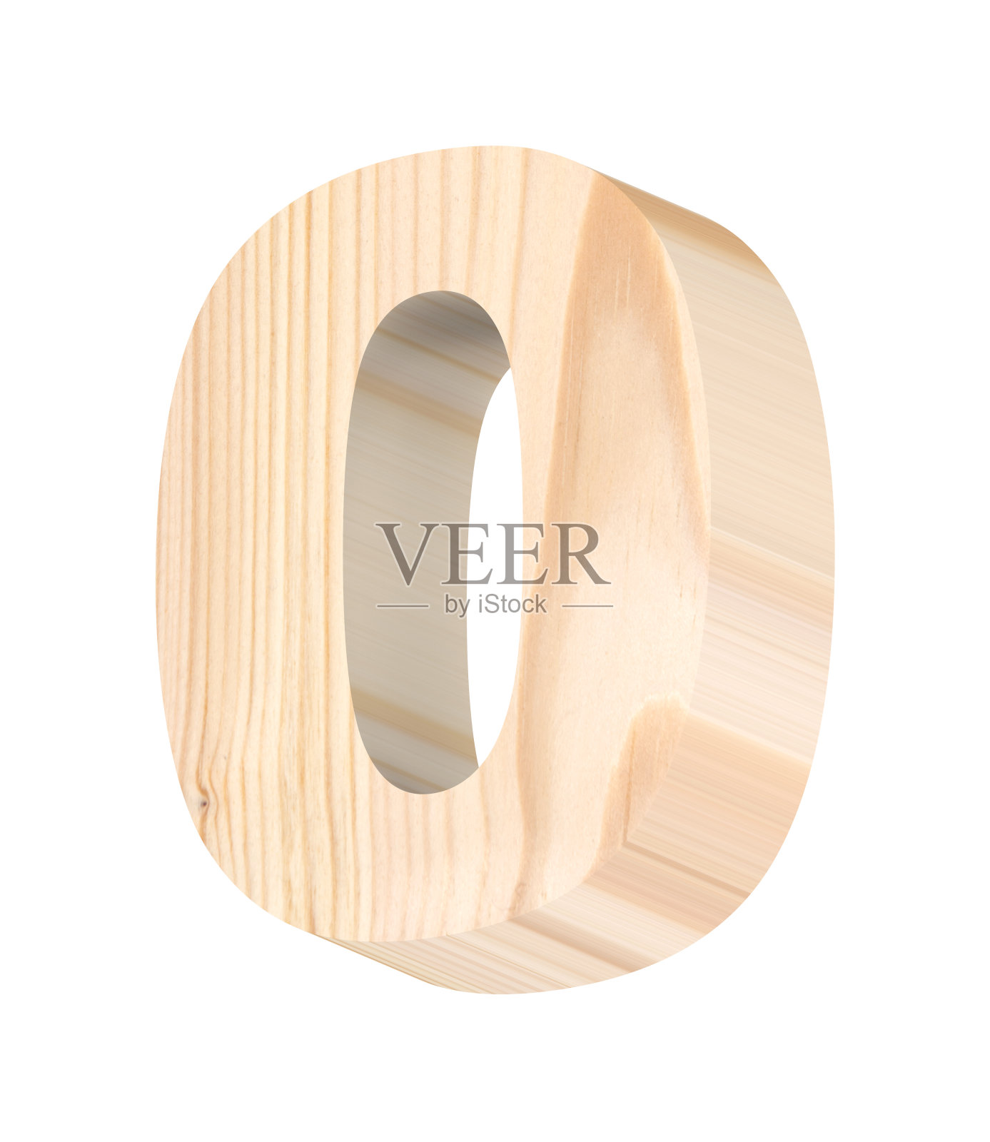 数字从木制字母集孤立在白色。照片摄影图片