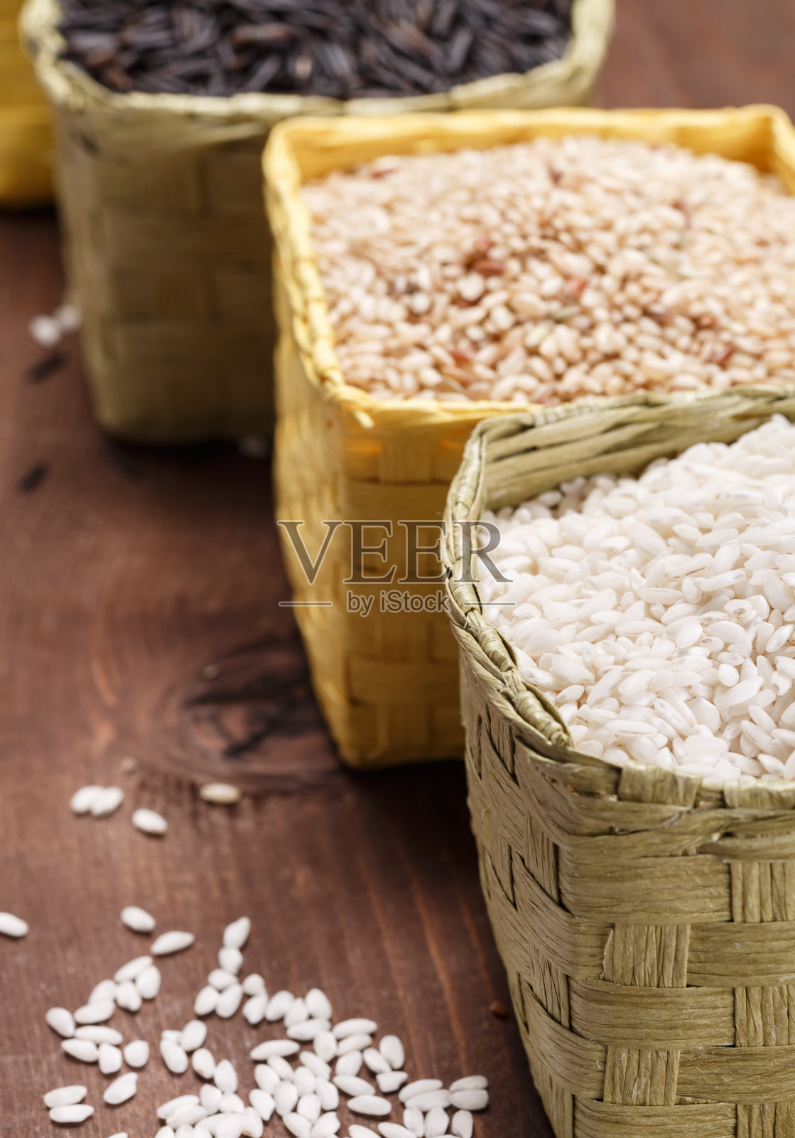 不同的水稻照片摄影图片