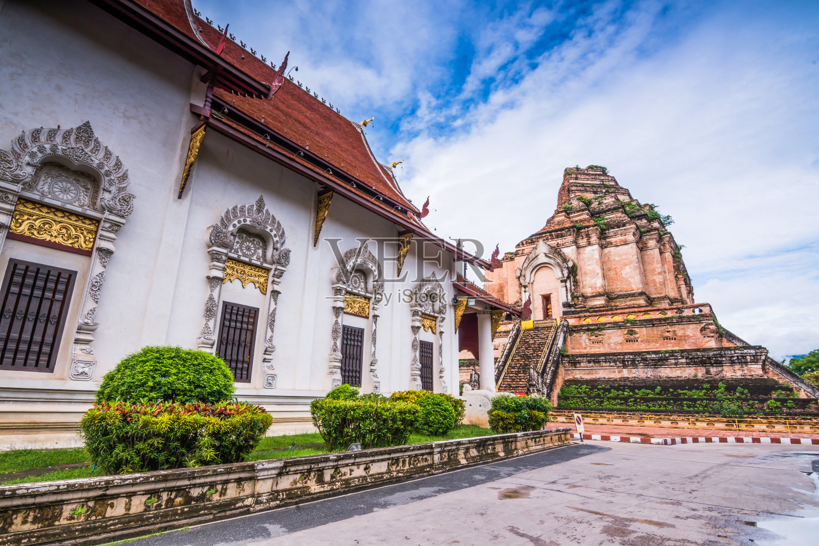 佛塔在佛寺寺照片摄影图片