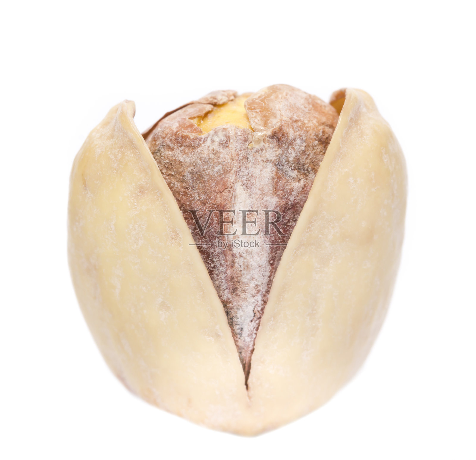 开心果特写在白色的背景照片摄影图片