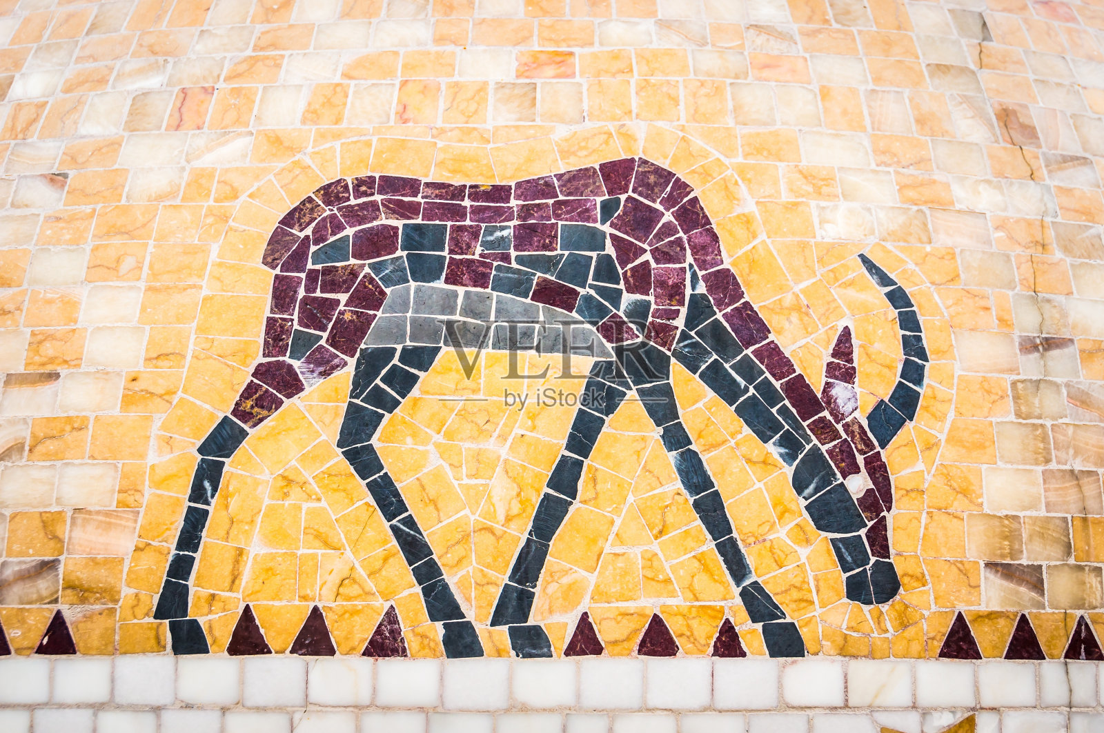 莫斯科的马赛克鹿照片摄影图片