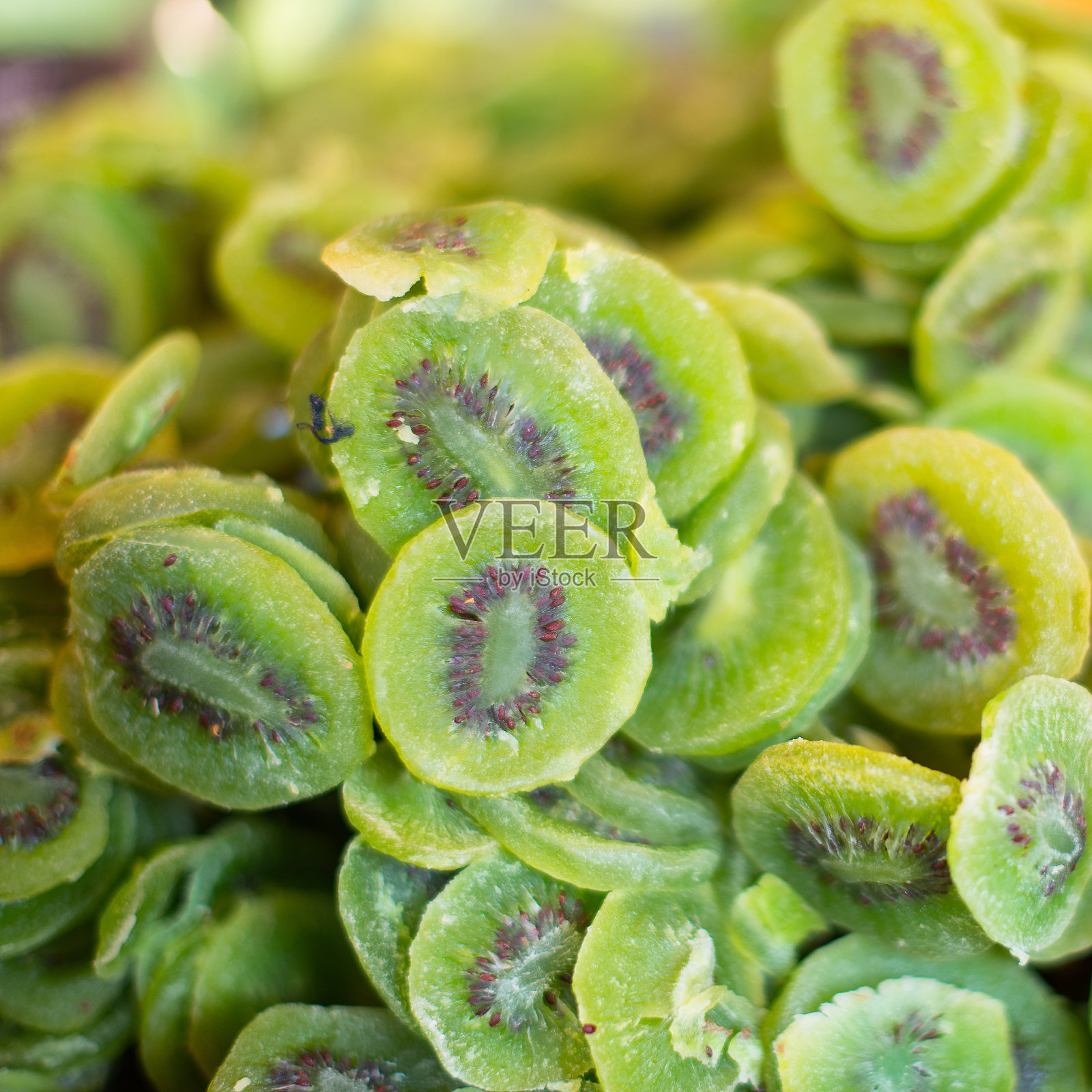 猕猴桃干长凳市场照片摄影图片