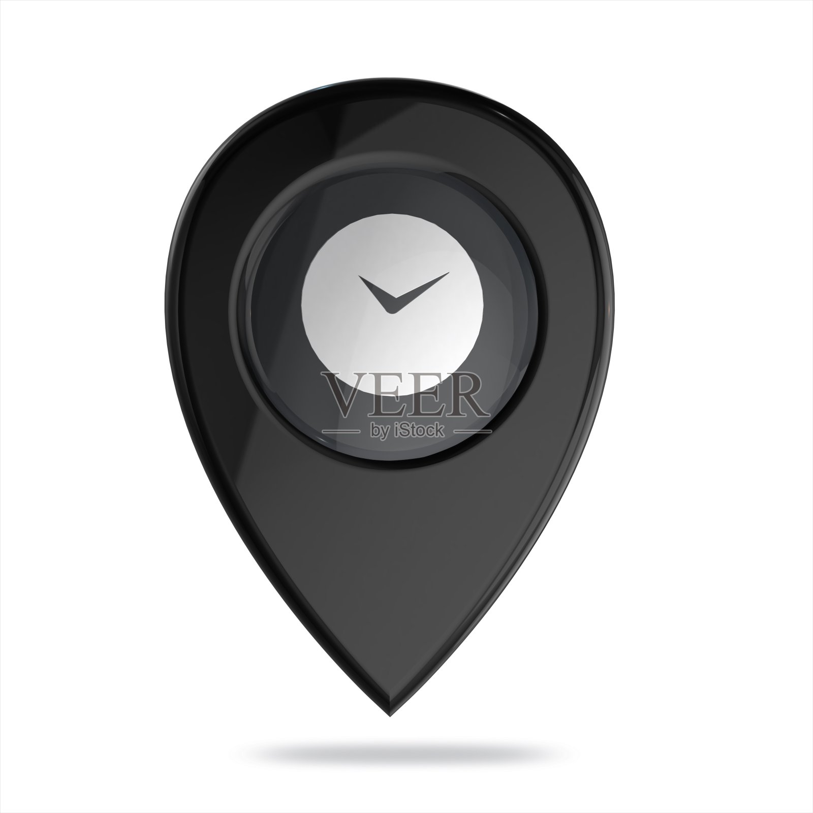 3d地图点图标插画图片素材