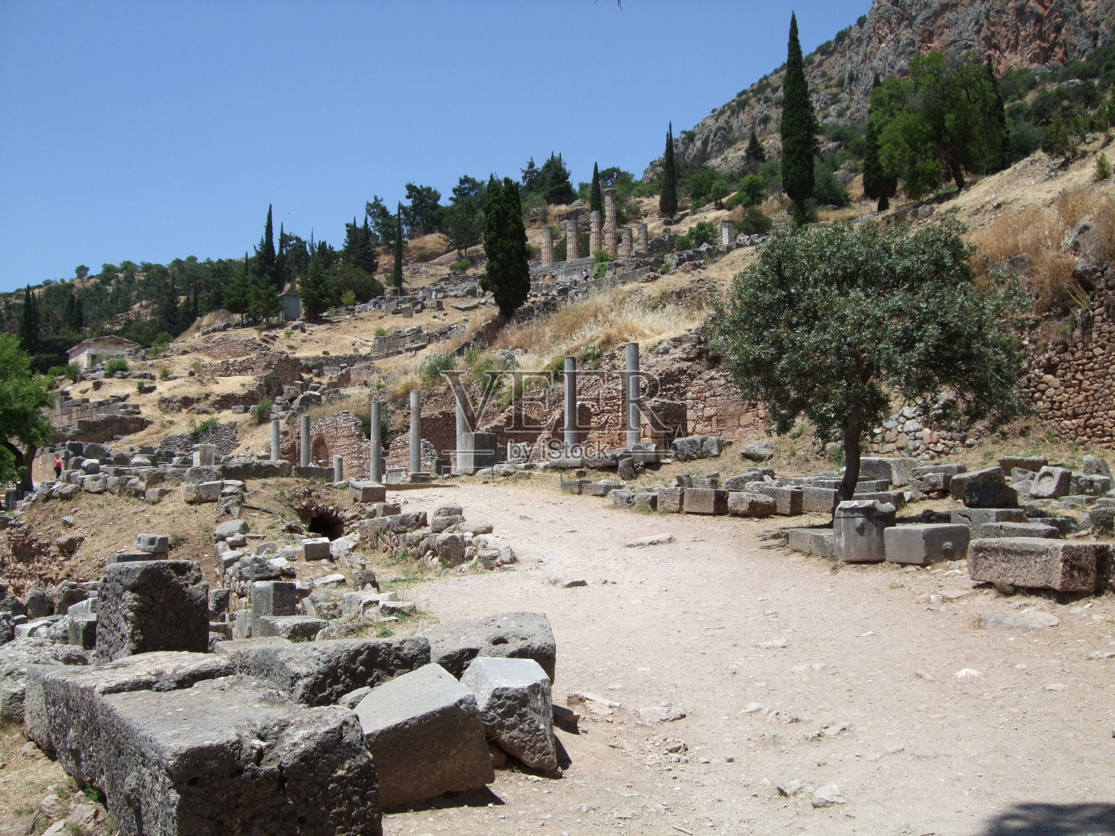 古希腊风景照片摄影图片