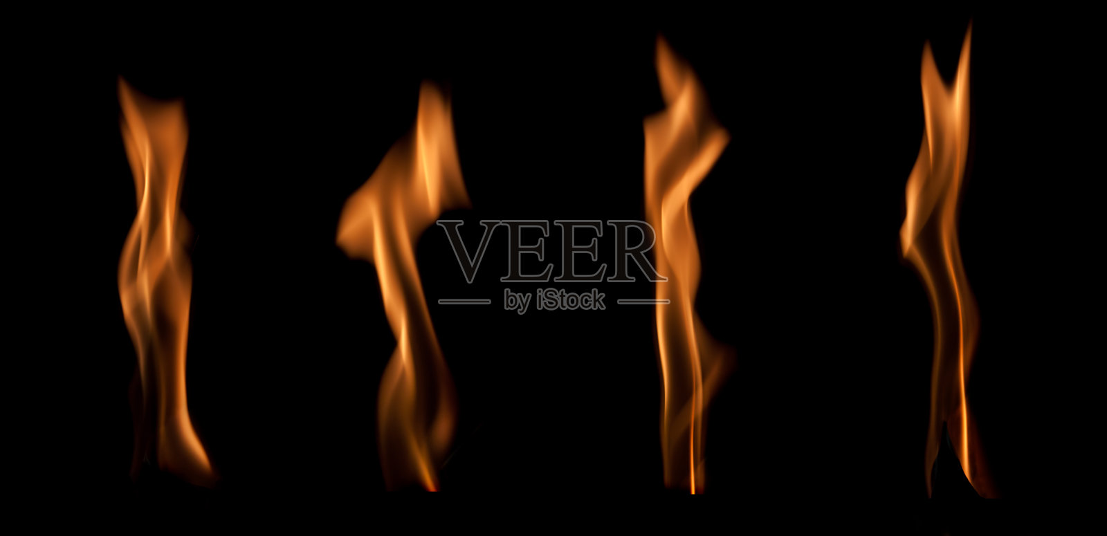 美丽而独特的火焰照片摄影图片