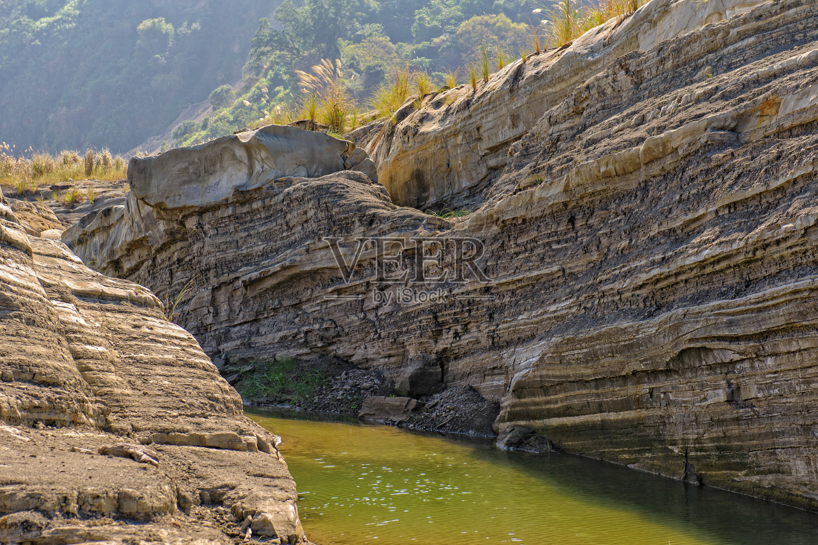 大安河峡谷照片摄影图片