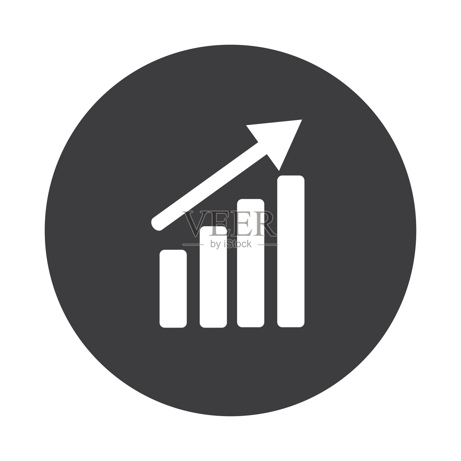 向量现代灰色圆圈图标图标素材