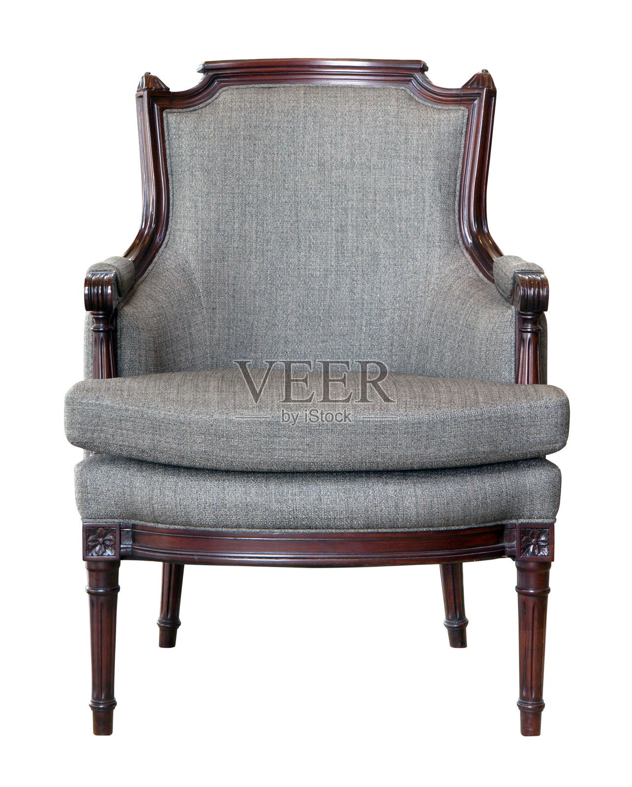 织物有扶手的椅子照片摄影图片