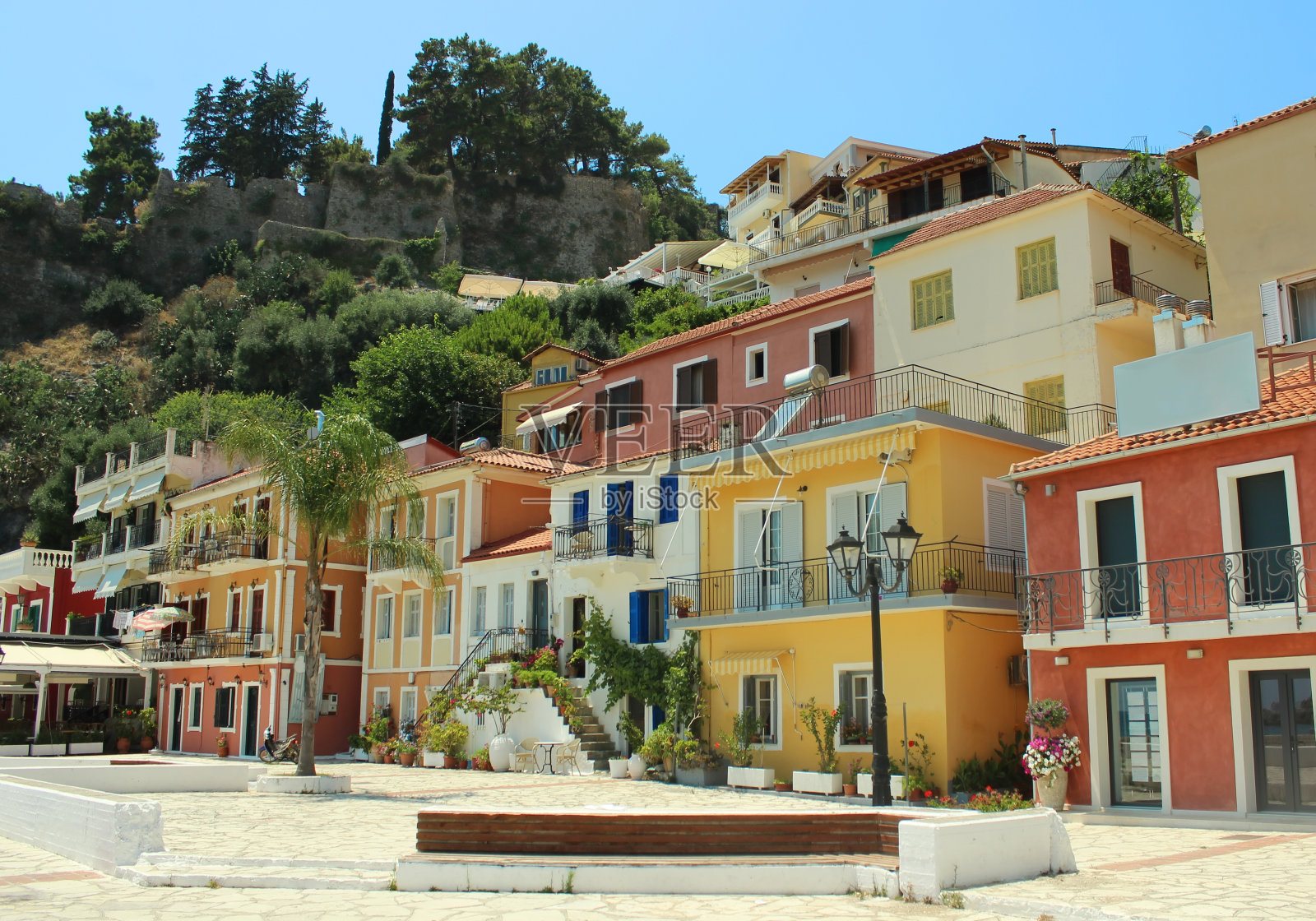 Parga,希腊照片摄影图片