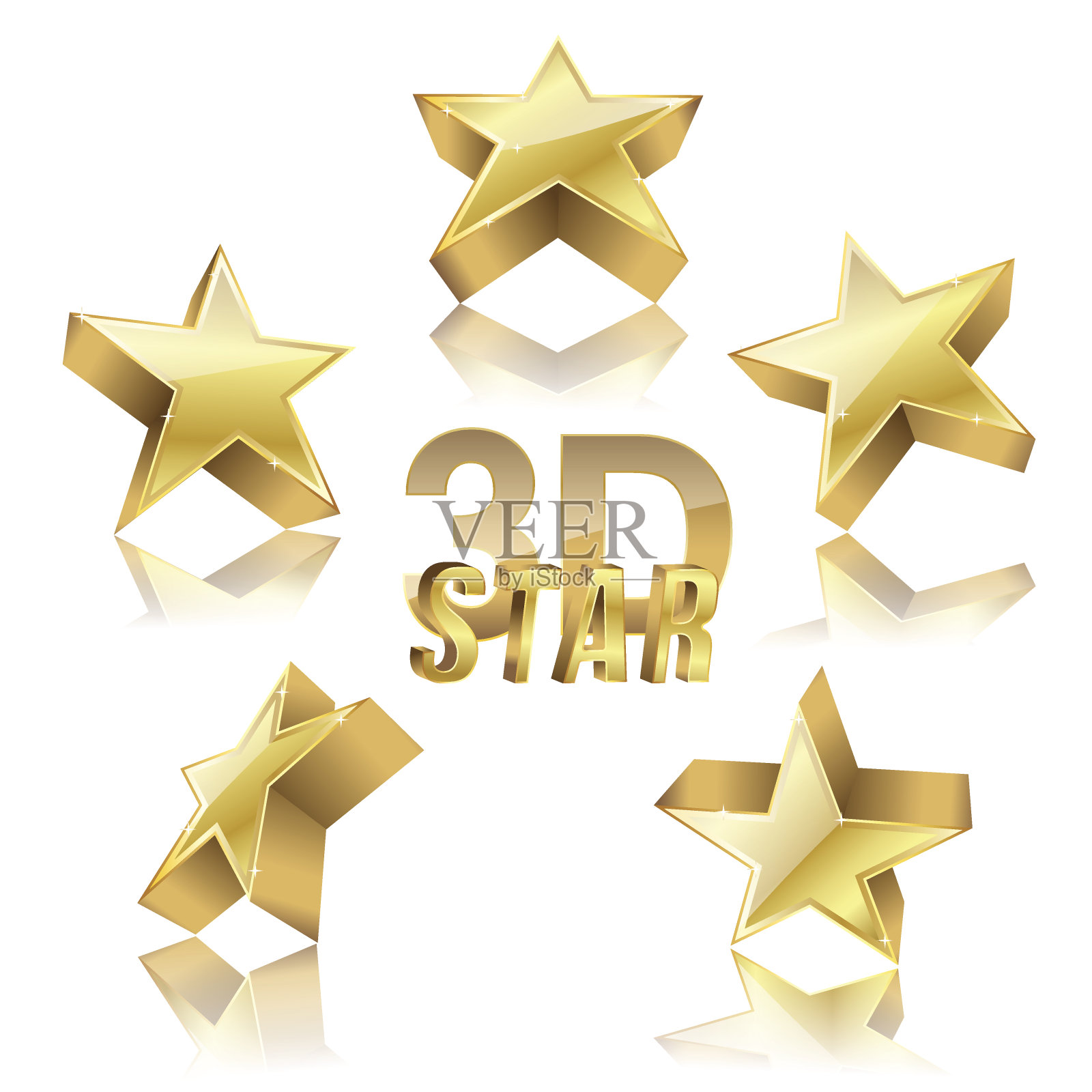 3d金星套装设计元素图片