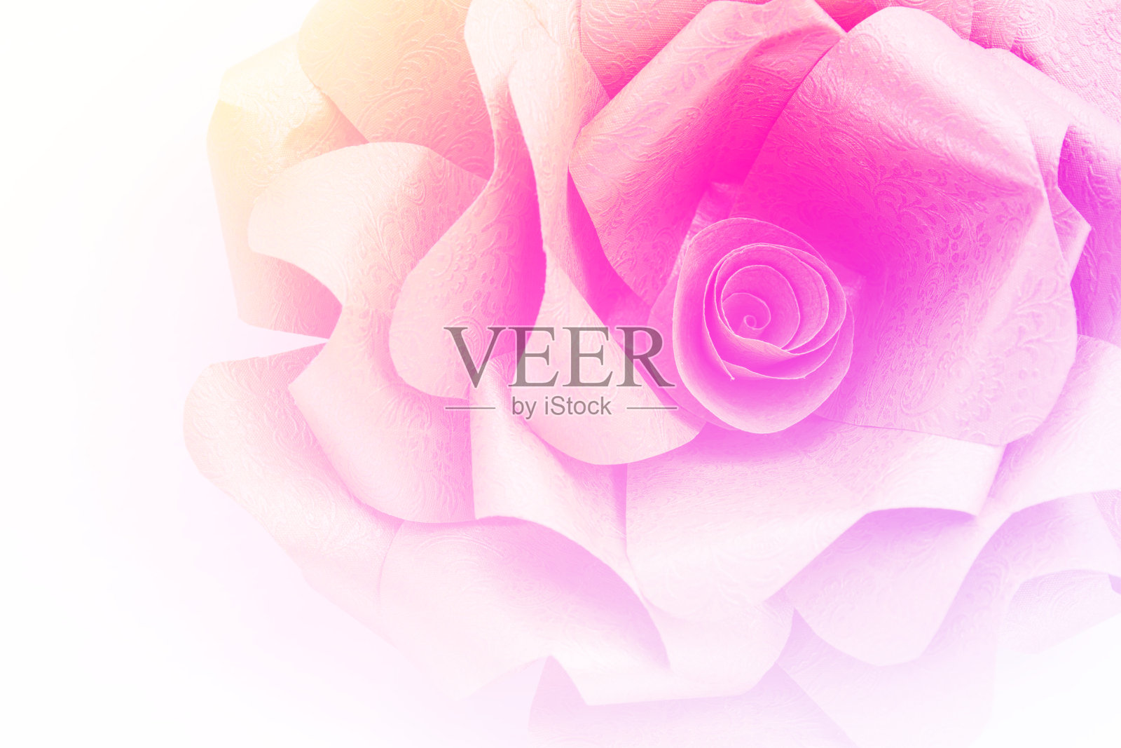 纸玫瑰照片摄影图片