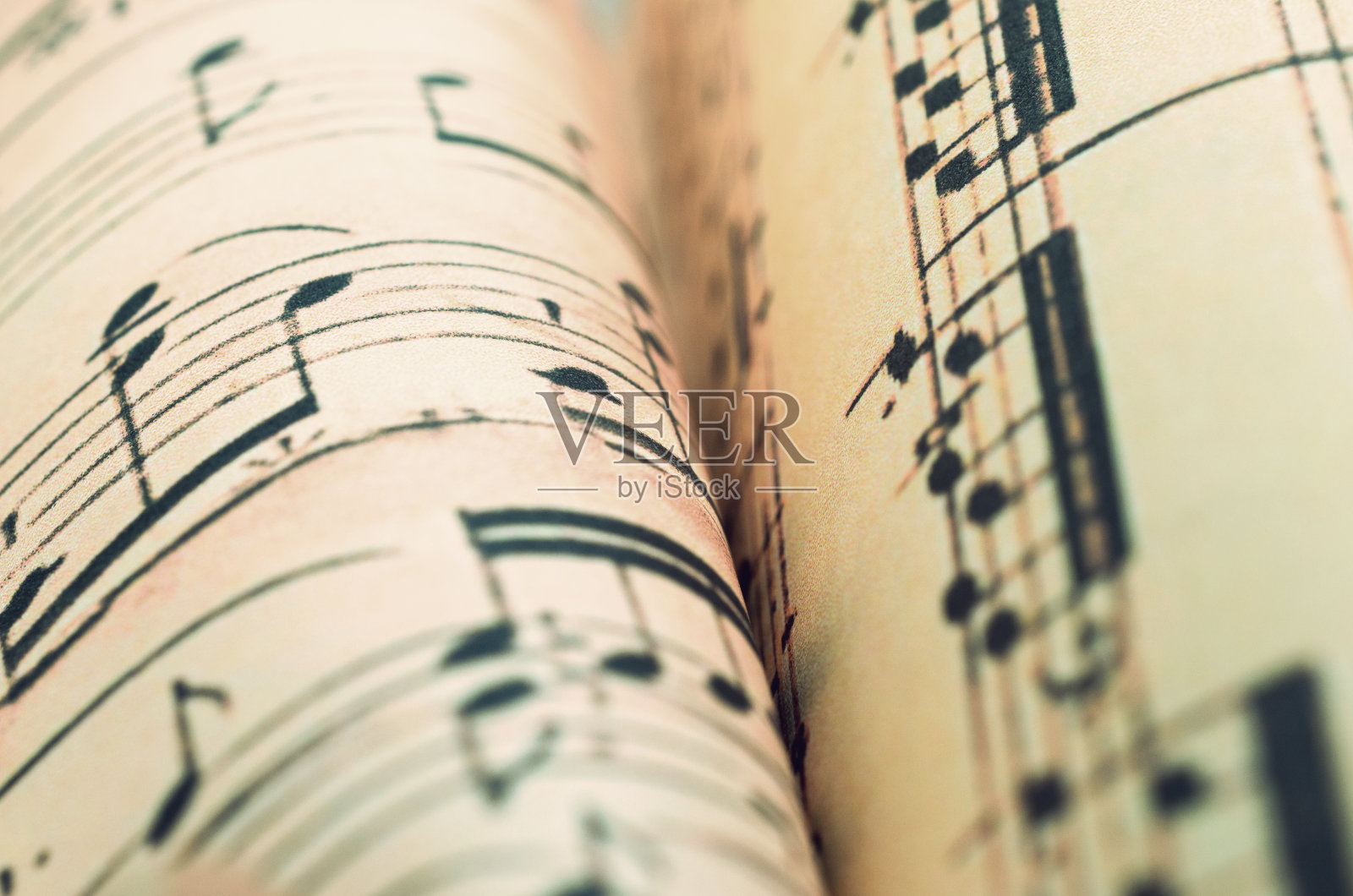 复古风格的纸上笔记的图像照片摄影图片