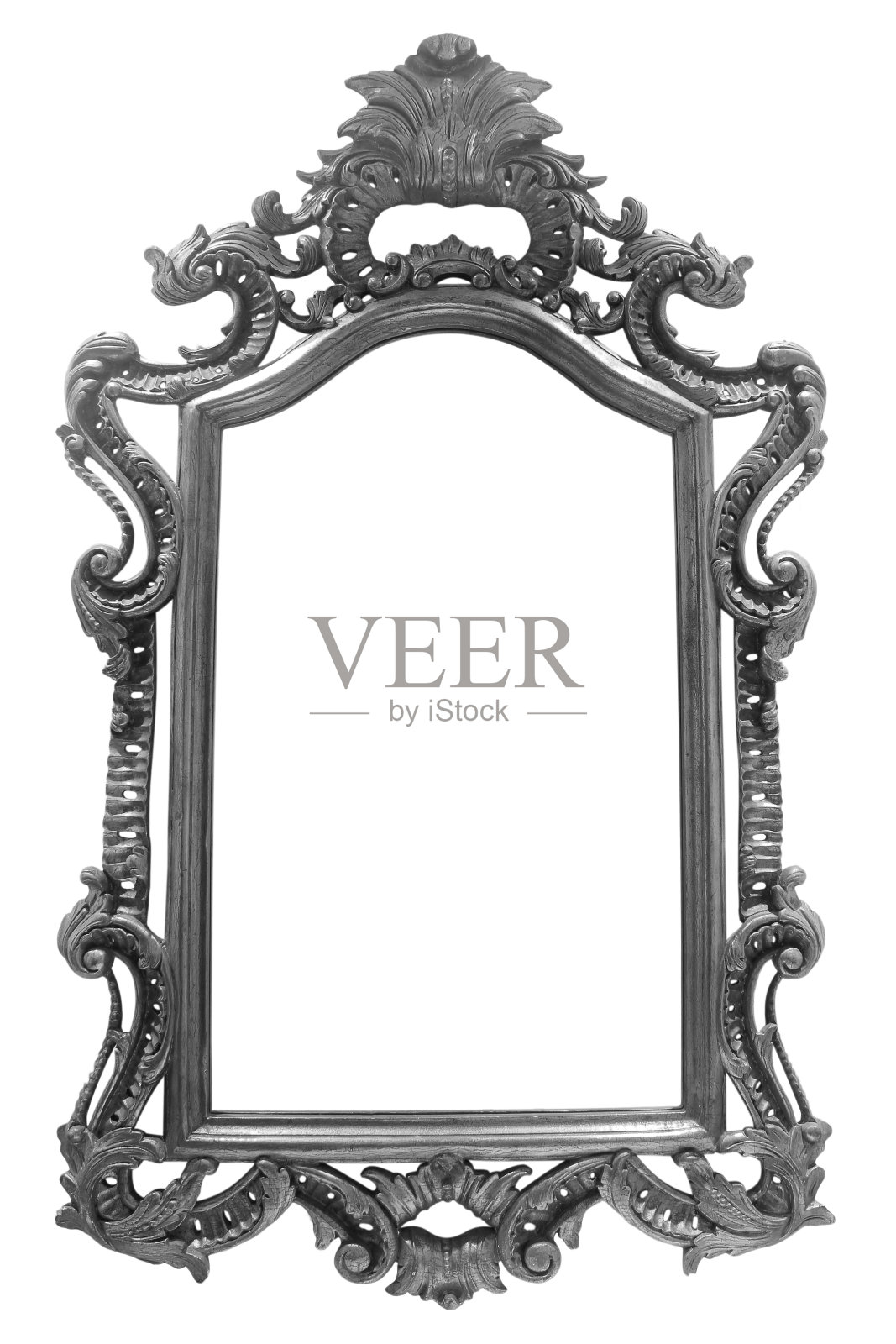 复古框架上的白色背景照片摄影图片