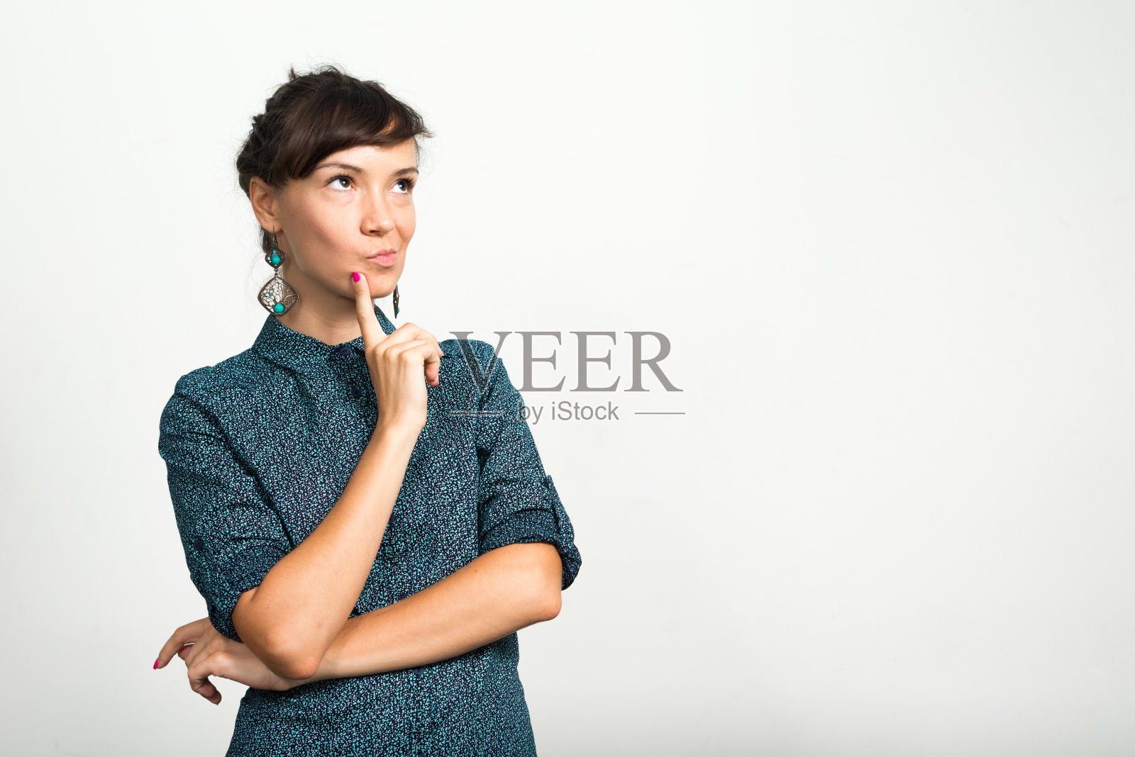 女人的思维照片摄影图片