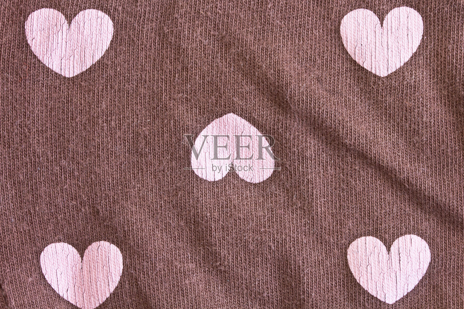 形成背景织物和心脏。照片摄影图片