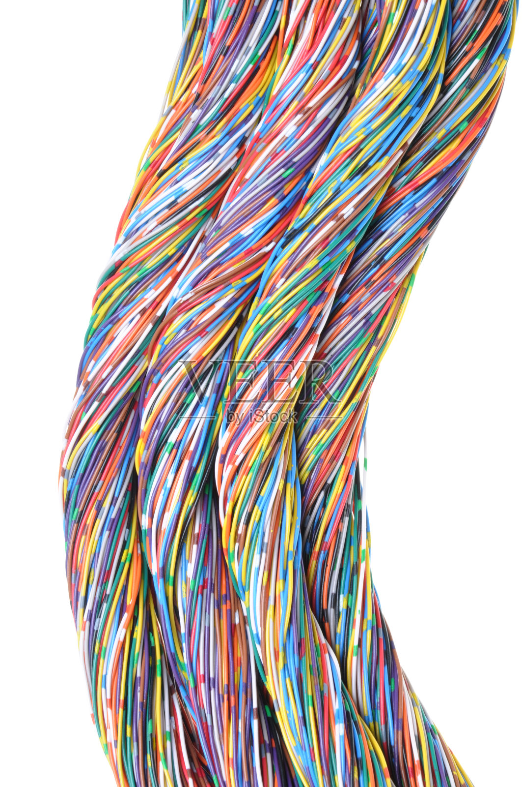 颜色的电缆照片摄影图片